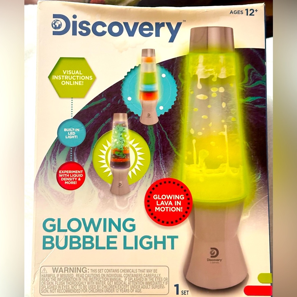Discovery glowing Bubble Light
